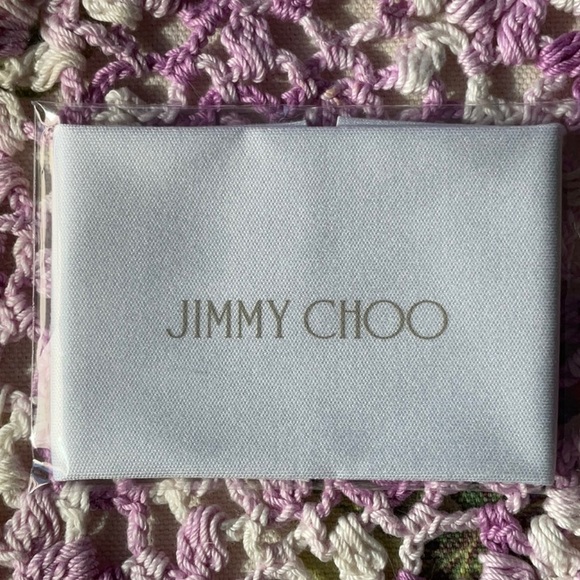 ๐ JIMMY CHOO EYEGLASS CLEANING CLOTH ๐ NWOT ๐ - Picture 4 of 16